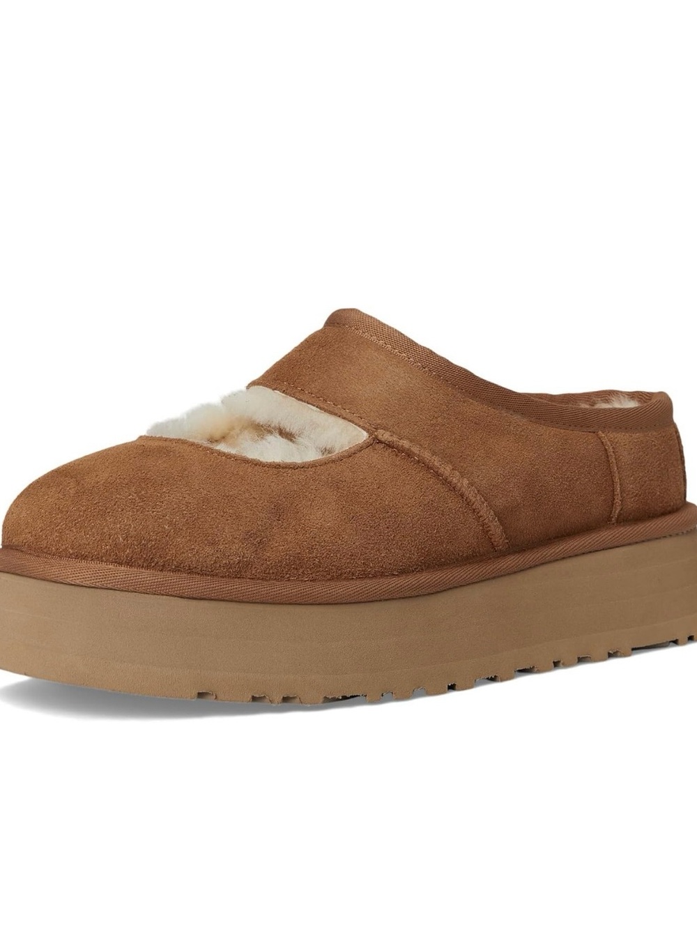 UGG Women's Mary Jane Slippers in Chestnut